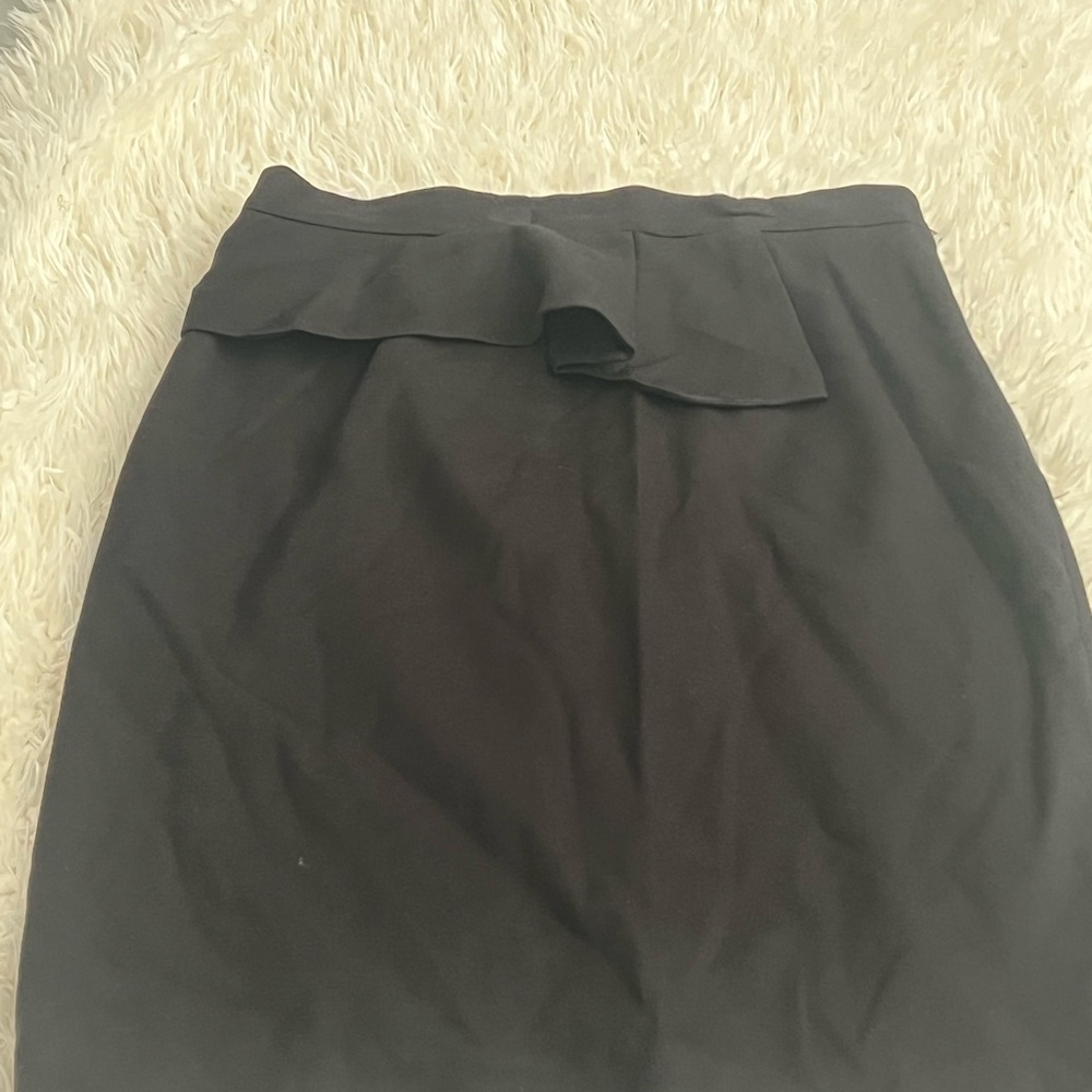 ANTONIO MELANI Black Pencil Skirt